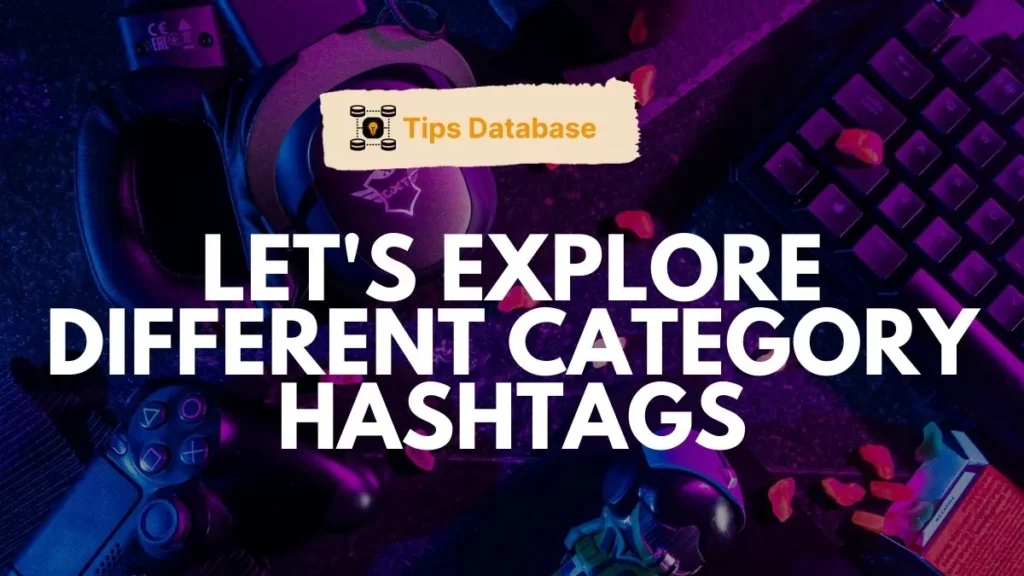 Category Hashtags