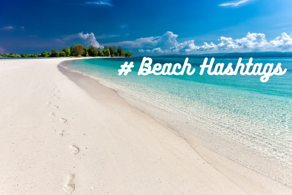 beach hashtags